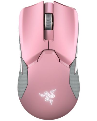 Gaming ποντίκι Razer - Viper Ultimate & Mouse Dock, οπτικό, ροζ - 1