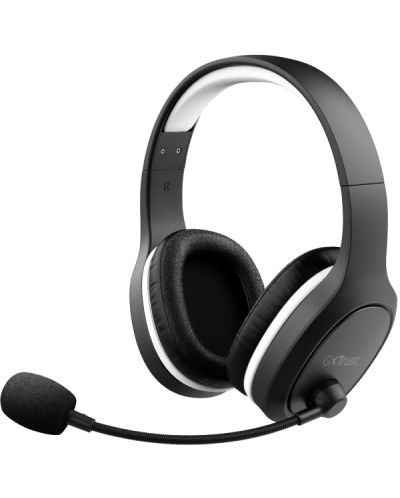 Gaming ακουστικά Trust - GXT 391 Thian, μαύρα/λευκά - 1
