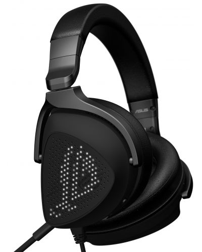 Ακουστικά gaming ASUS - ROG Delta S Animate, μαύρα - 5