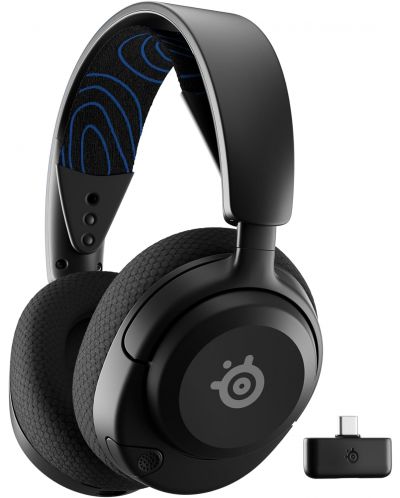 Ακουστικά gaming  SteelSeries - Arctis Nova 5P, PS, ασύρματα, μαύρα - 1