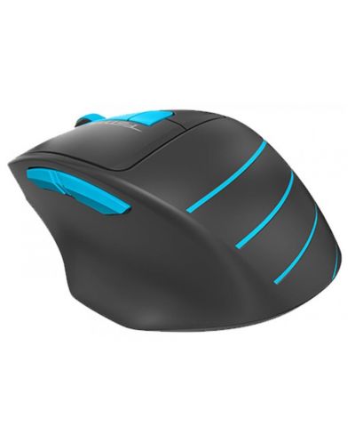 Gaming ποντίκι A4tech - Fstyler FG30S, οπτικό ασύρματο, μαύρο/μπλε - 5