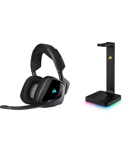 Ακουστικά gaming Corsair - VOID RGB ELITE USB, μαύρο - 3