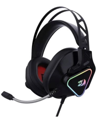 Ακουστικά gaming Redragon - Cadmus RGB, μαύρο - 1