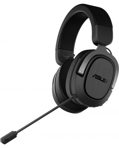 Ακουστικά gaming ASUS - TUF Gaming H3 Wireless, μαύρα - 1