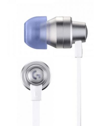 Ακουστικά με μικρόφωνο Logitech - G333, λευκά - 1
