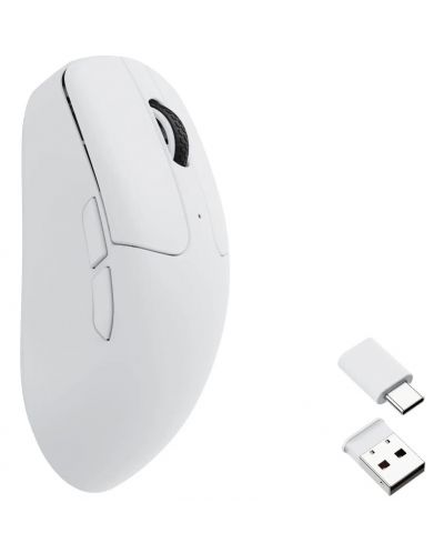 Ποντίκι gaming Keychron - M2, οπτικό, ασύρματο, λευκό - 2