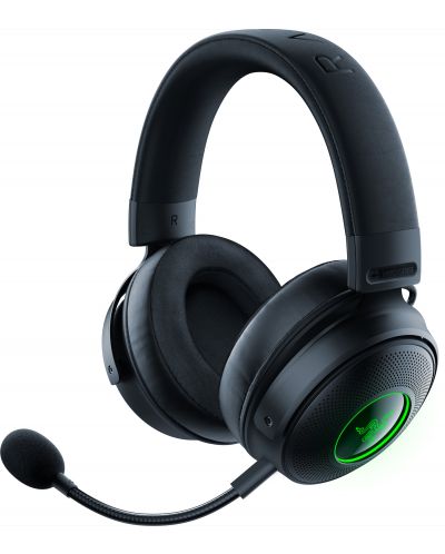 Gaming ακουστικά Razer - Kraken V3 Pro, ασύρματα, μαύρα - 1