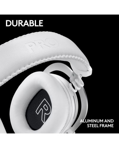 Ακουστικά gaming Logitech - Pro X 2 Lightspeed, ασύρματο, λευκό - 9