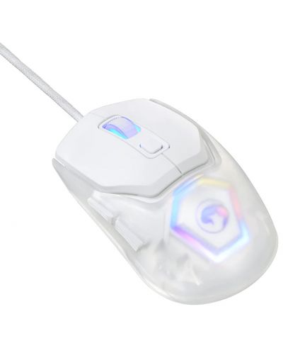 Ποντίκι gaming Marvo - Fit Lite, οπτικό, λευκό - 2