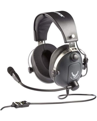 Ακουστικά gaming Thrustmaster - T.Flight Gaming US. Air Force Edition, μαύρο - 1