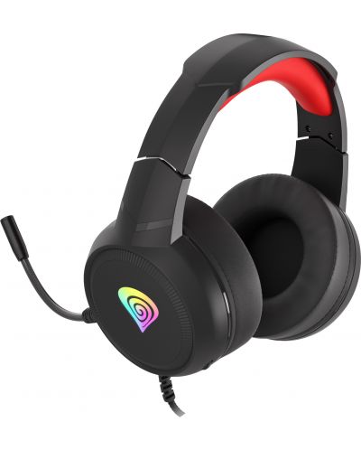Ακουστικά gaming Genesis - Neon 200, Black/Red - 2