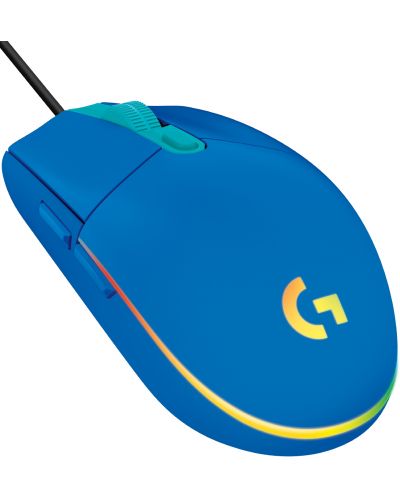 Gaming ποντίκι  Logitech - G102 Lightsync, οπτικό RGB, μπλε  - 1