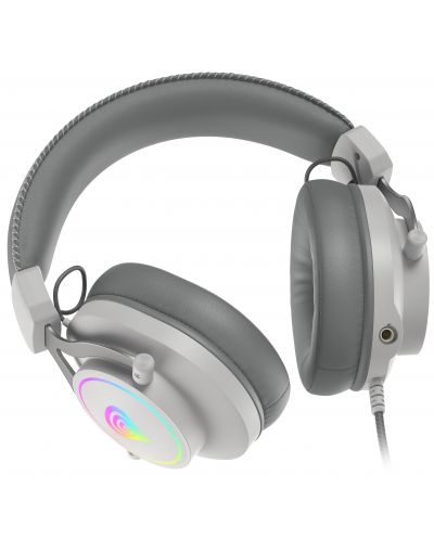 Gaming ακουστικά Genesis - Neon 750 RGB, άσπρα - 7