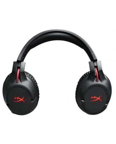 Gaming ακουστικά HyperX - Cloud Flight, μαύρα/κόκκινα - 2