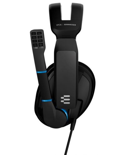 Ακουστικά gaming EPOS - GSP 300, μαύρο/μπλε - 3