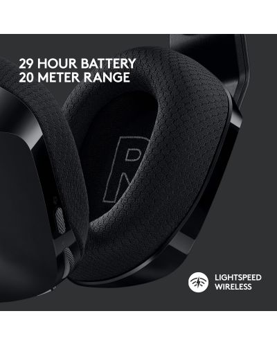 Gaming ακουστικά Logitech - G733, ασύρματα, μαύρα - 4