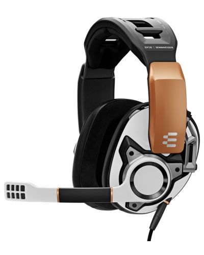 Ακουστικά gaming EPOS - GSP 601, μαύρο/λευκό - 1