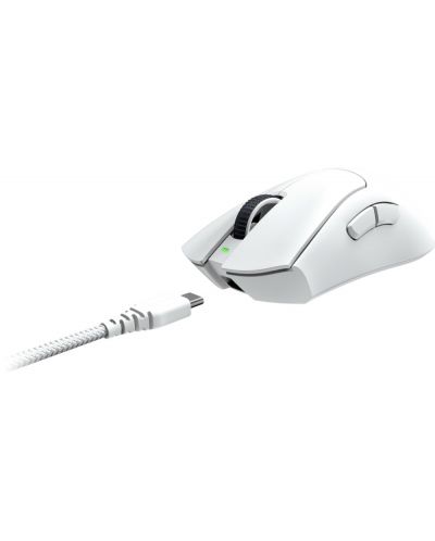 Ποντίκι gaming Razer - DeathAdder V3 Pro, οπτικό, ασύρματο, λευκό - 5