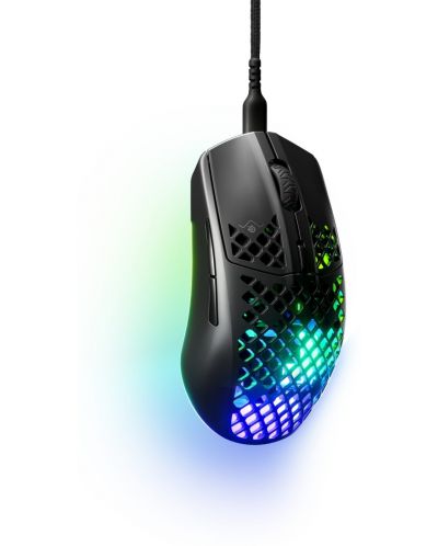 Gaming ποντίκι SteelSeries - Aerox 3 (2022), οπτικό, μαύρο - 2