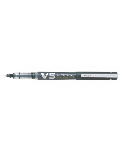 Στυλό τζελ  Pilot Hi-Tecpoint V5 - Μαύρο, 0,5 χλστ - 1