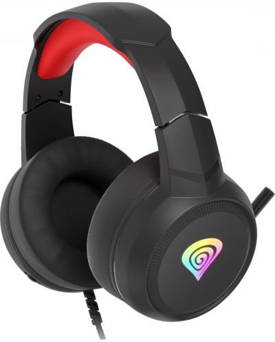Ακουστικά gaming Genesis - Neon 200, Black/Red - 3