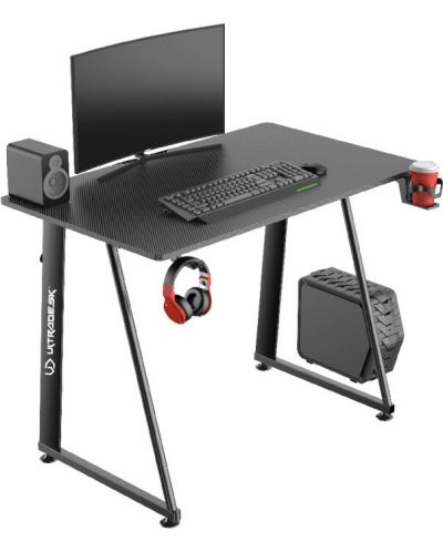 Gaming γραφείο Ultradesk - Enter V2, μαύρο - 4