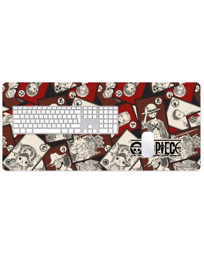 Gaming pad για ποντίκι  Erik - One Piece, XL,κόκκινο - 2