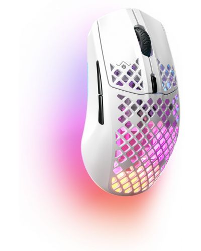 Gaming ποντίκι  SteelSeries - Aerox 3 (2022), ασύρματο, άσπρο - 2