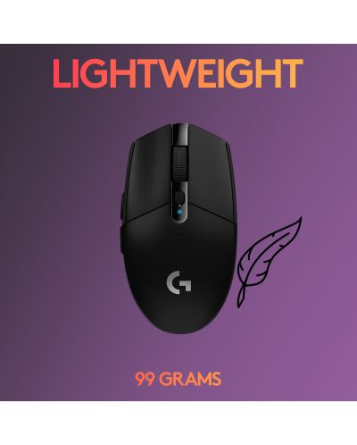 Gaming ποντίκι Logitech - G305 Lightspeed, Οπτικό , μαύρο - 6