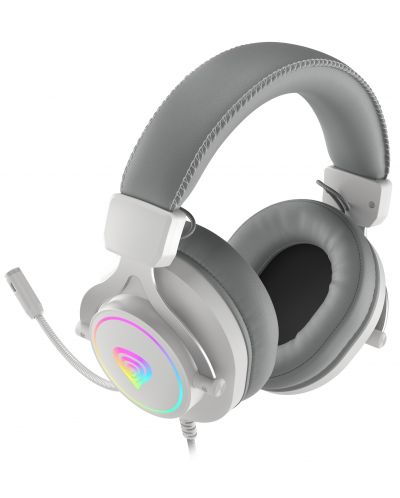Gaming ακουστικά Genesis - Neon 750 RGB, άσπρα - 4