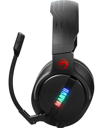 Gaming ακουστικά Marvo - HG9065, μαύρα/κόκκινα - 4