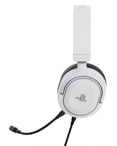 Ακουστικά gaming Trust - GXT 498W Forta, PS5, άσπρα  - 5