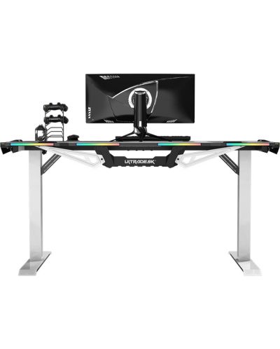 Γραφείο gaming Ultradesk - Force, λευκό - 6