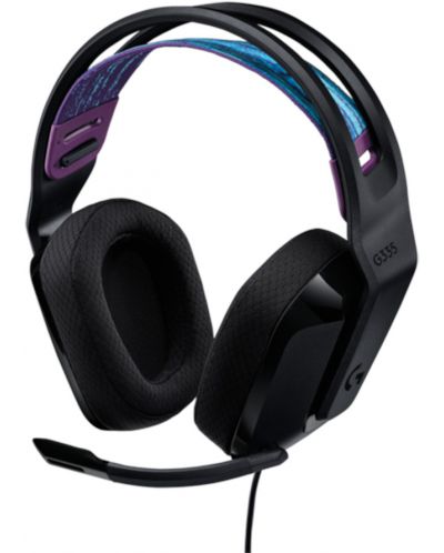 Gaming ακουστικά Logitech - G335, μαύρα - 1