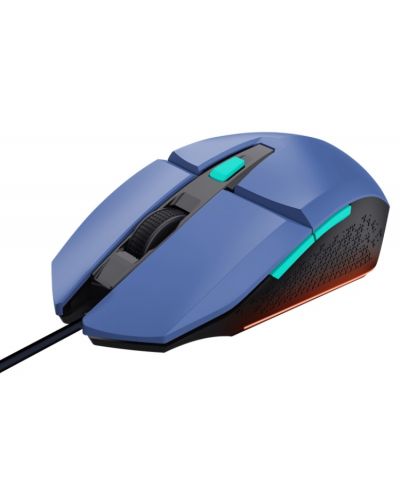 Ποντίκι gaming Trust - GXT109 Felox, οπτικό, μπλε - 2