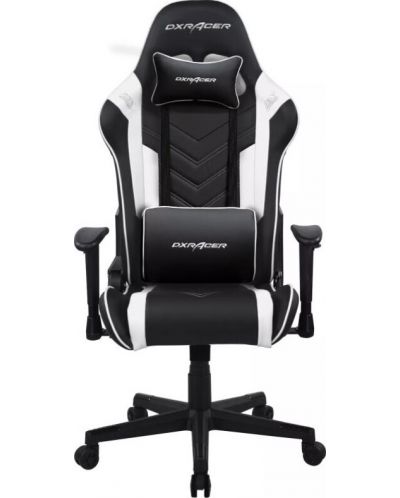 Καρέκλα gaming DXRacer - Prince P132-NW, μαύρο/ λευκό - 3