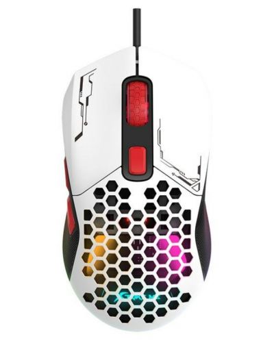 Ποντίκι gaming Xtrike ME - GM-316W, οπτικό, λευκό - 1