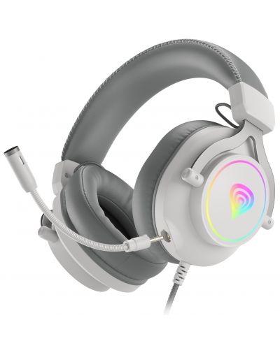 Gaming ακουστικά Genesis - Neon 750 RGB, άσπρα - 3