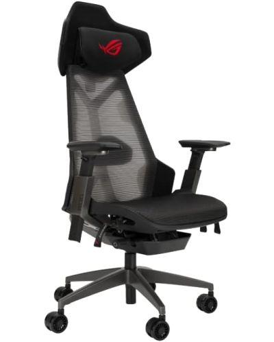 Καρέκλα gaming ASUS - ROG Destrier Ergo, μαύρο - 3