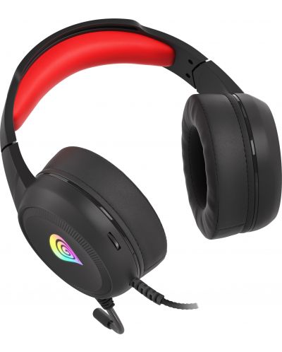 Ακουστικά gaming Genesis - Neon 200, Black/Red - 5