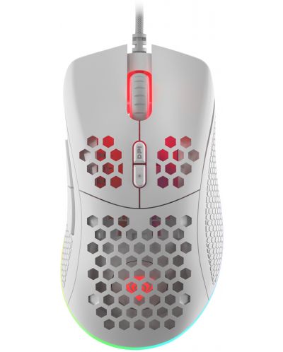 Gaming ποντίκι Genesis - Krypton 555, οπτικό, άσπρο - 1
