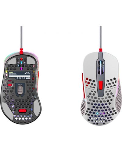 Gaming ποντίκι Xtrfy - M4, οπτικό, πολύχρωμο - 3