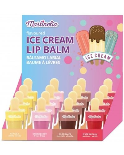 Lip gloss Martinelia - Wonderland, Παγωτό, ποικιλία,7 g - 1