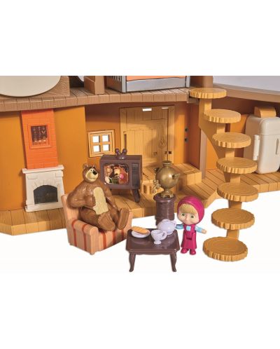 Σετ παιχνιδιού Simba Toys Μάσα και ο Αρκούδος - Μεγάλο σπίτι του Αρκούδου - 3