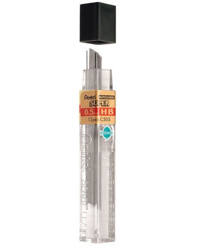 Pentel Hi - Polymer - HB γκράφιτι 0,5mm, 12 τεμάχια - 1