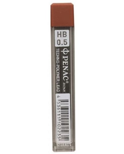 Γκράφιτι Penac - HB, 0.5 mm, 12 τεμάχια - 1