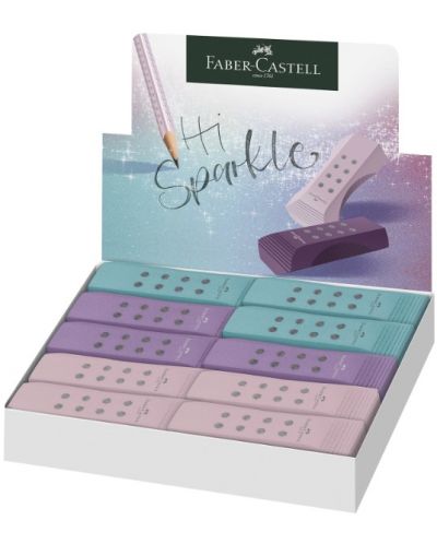 Γόμα Faber-Castell Sparkle - Rollon, ποικιλία - 1