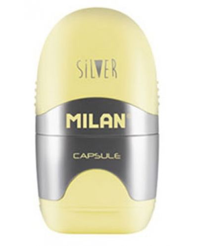 Γόμα με ξύστρα Milan - Silver, ποικιλία - 1