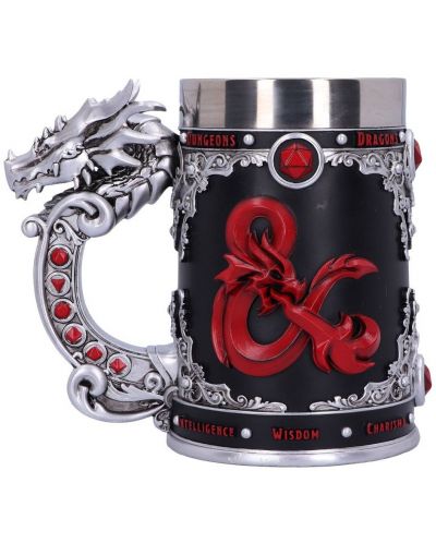 Ποτήρι μπύρας Nemesis Now Games: Dungeons & Dragons - Logo - 3