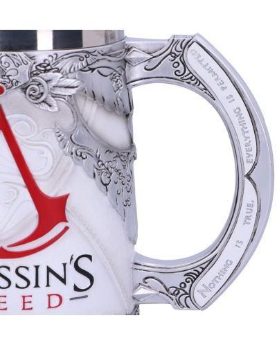 Ποτήρι μπύρας Nemesis Now Games: Assassin's Creed - Logo (White) - 3